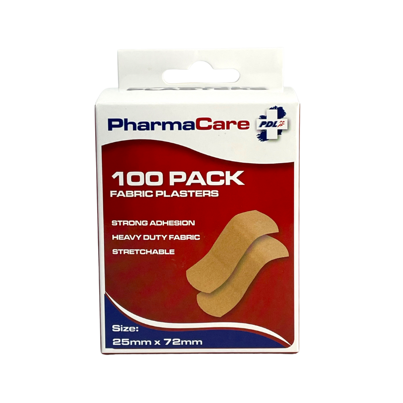 PharmaCare Fabric Plasters Pack