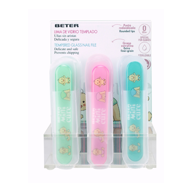 Beter Beauty Tempered Glass Kids Nail Files